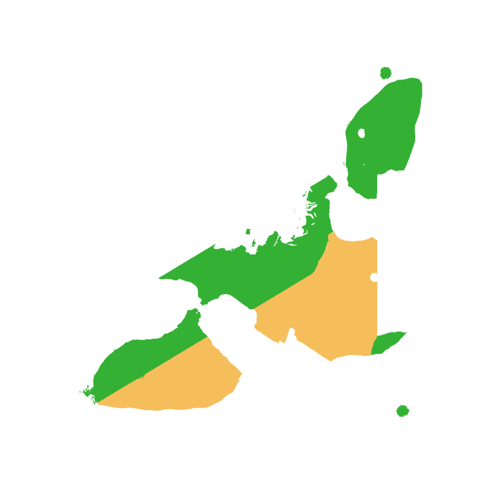 Biome Rust Map: Procedural Map, Size: 1700, Seed: 86988710