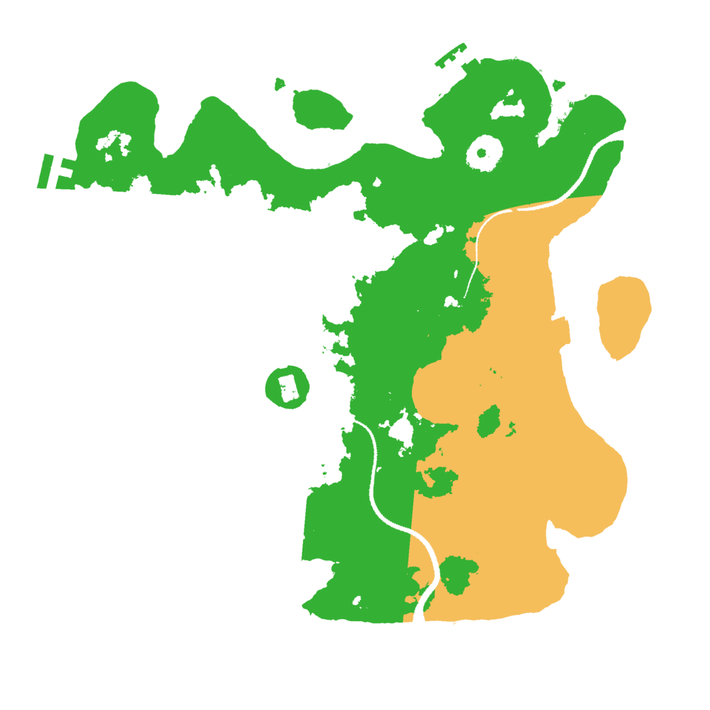 Biome Rust Map: Procedural Map, Size: 3000, Seed: 944182