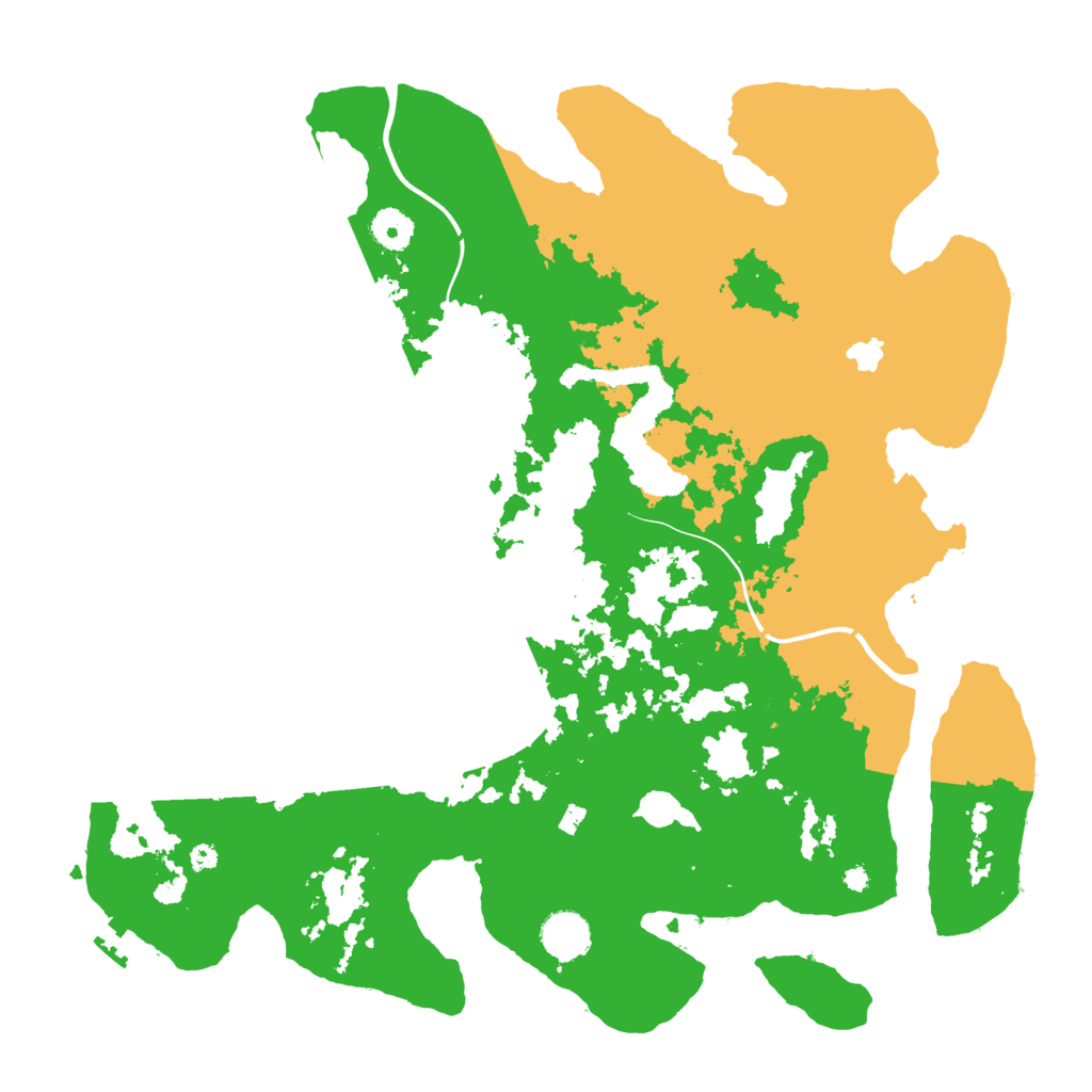 Biome Rust Map: Procedural Map, Size: 4000, Seed: 13112021