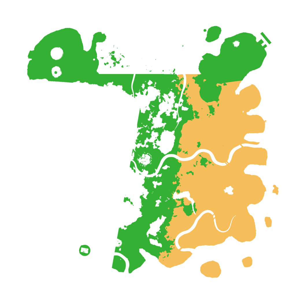 Biome Rust Map: Procedural Map, Size: 4250, Seed: 29702
