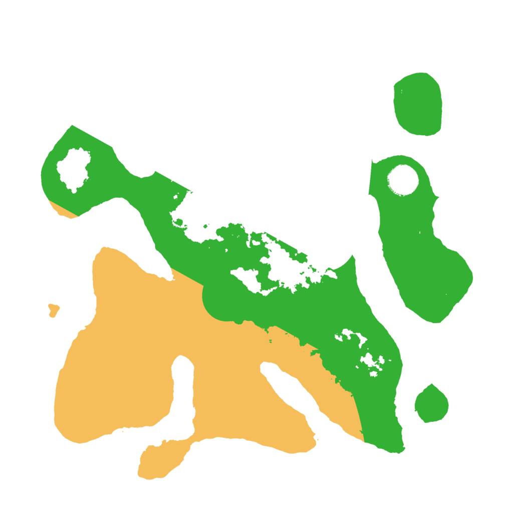 Biome Rust Map: Barren, Size: 3000, Seed: 536432