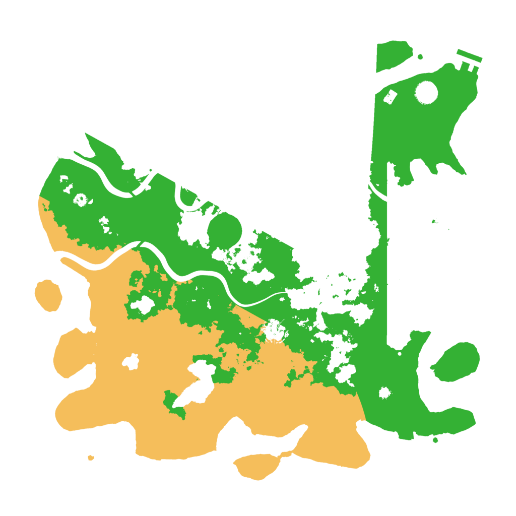 Biome Rust Map: Procedural Map, Size: 4000, Seed: 456810