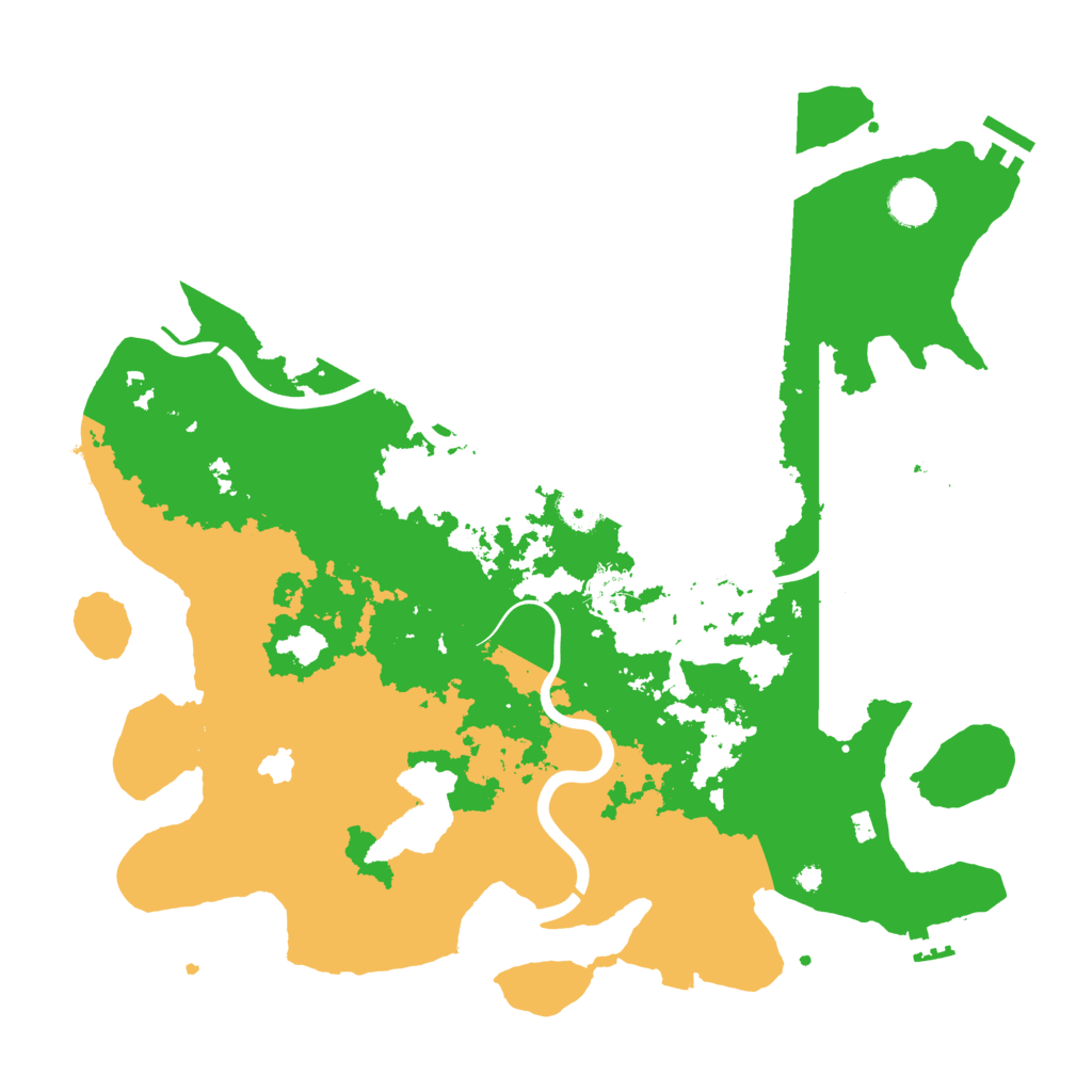 Biome Rust Map: Procedural Map, Size: 4000, Seed: 456810