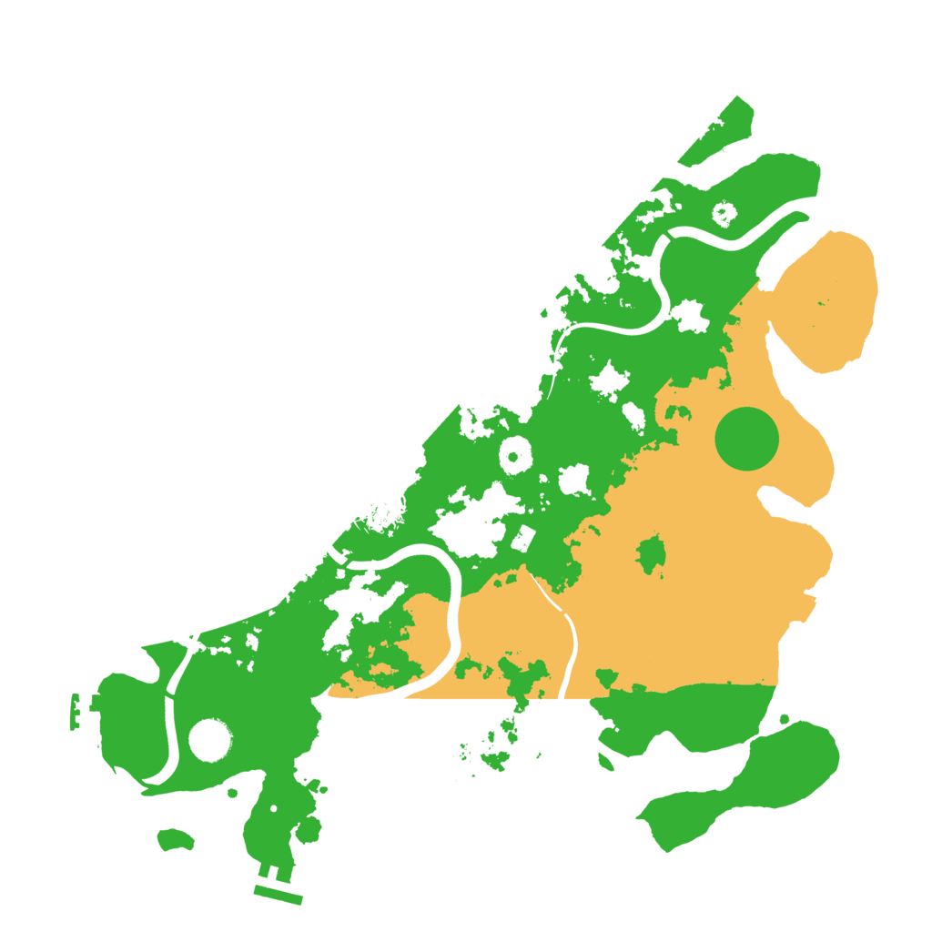 Biome Rust Map: Procedural Map, Size: 3850, Seed: 1878298323