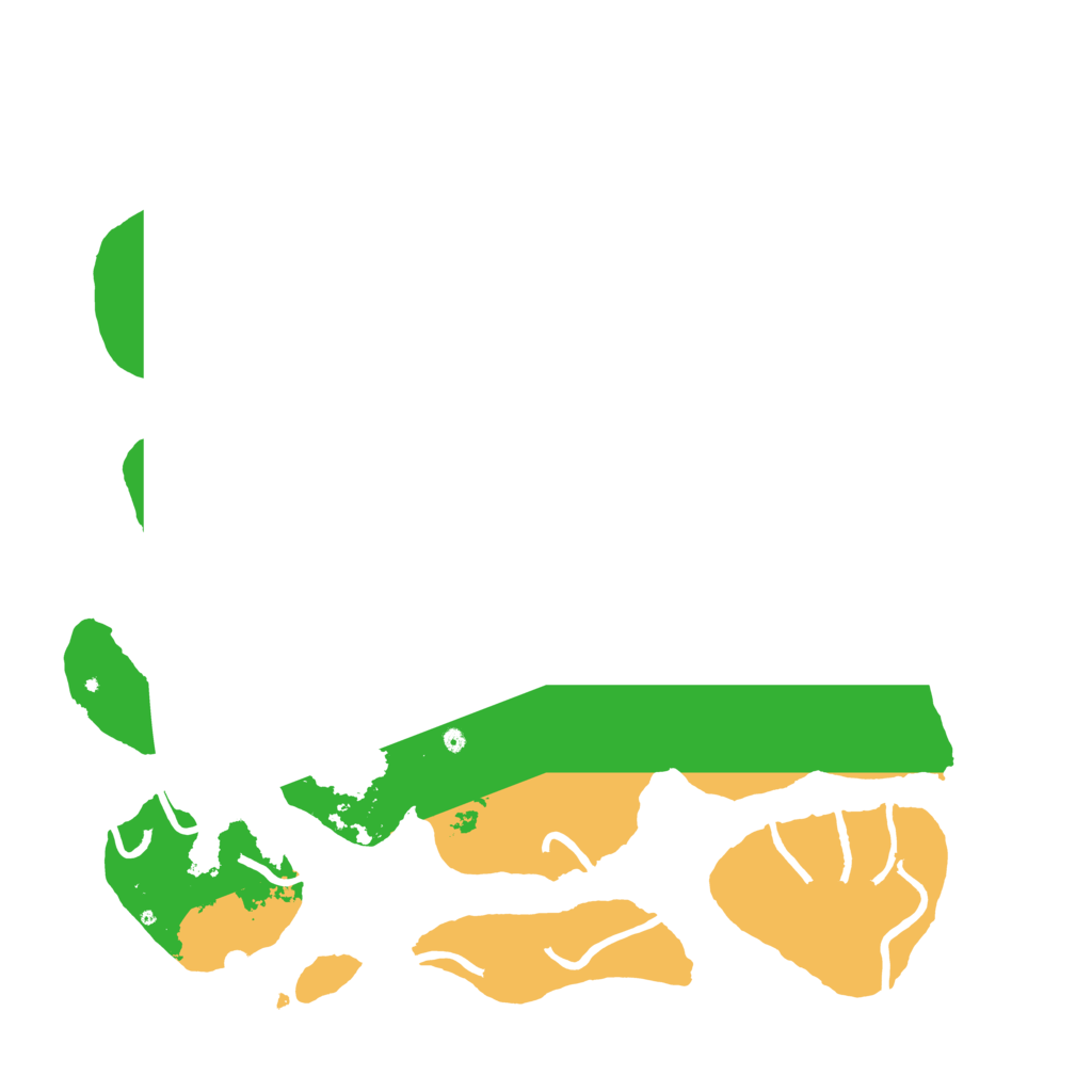 Biome Rust Map: Procedural Map, Size: 3700, Seed: 11311