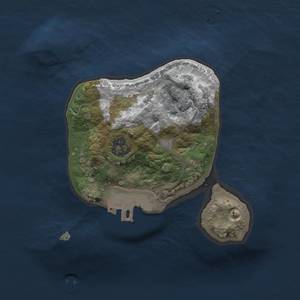 Thumbnail Rust Map: Procedural Map, Size: 1500, Seed: 11111, 5 Monuments