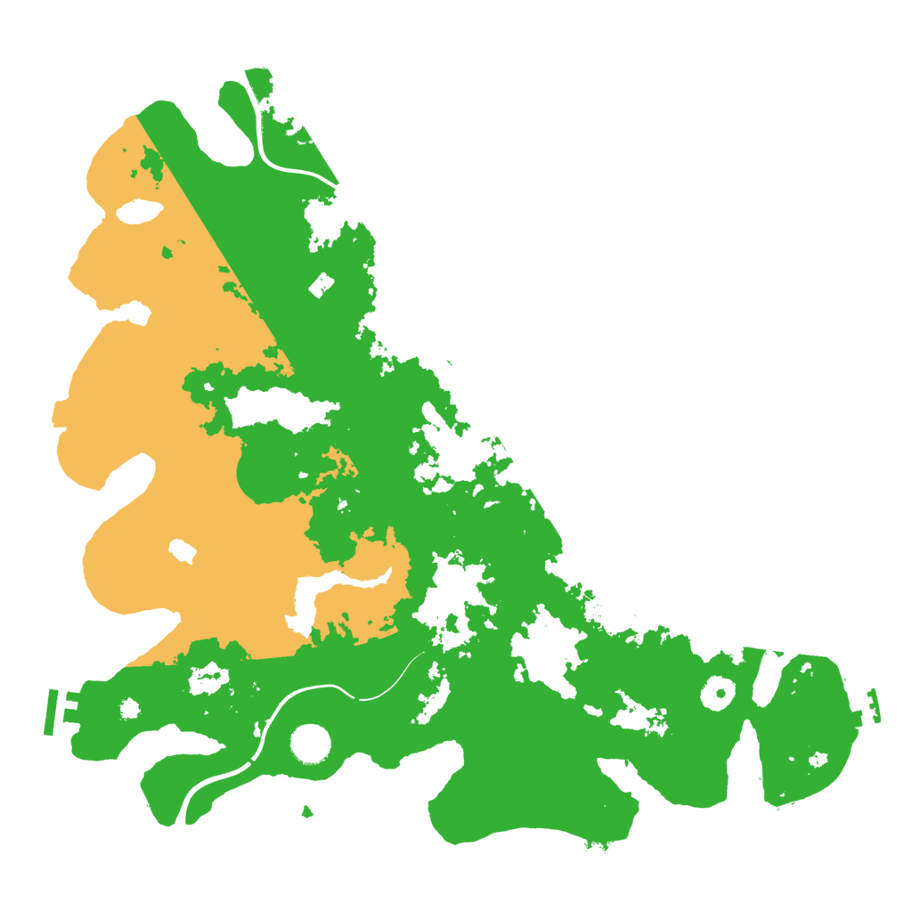 Biome Rust Map: Procedural Map, Size: 4000, Seed: 53324