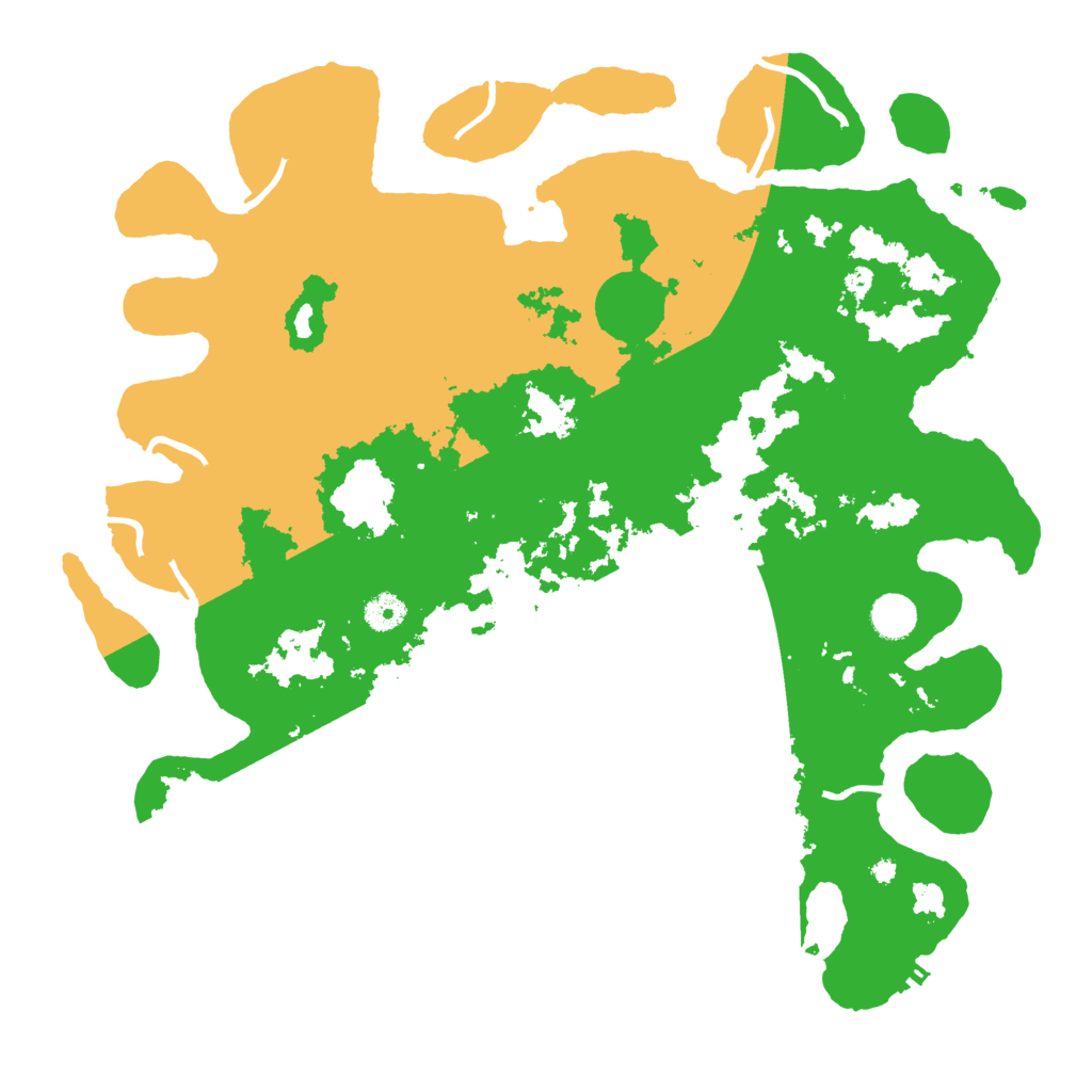 Biome Rust Map: Procedural Map, Size: 4200, Seed: 3177