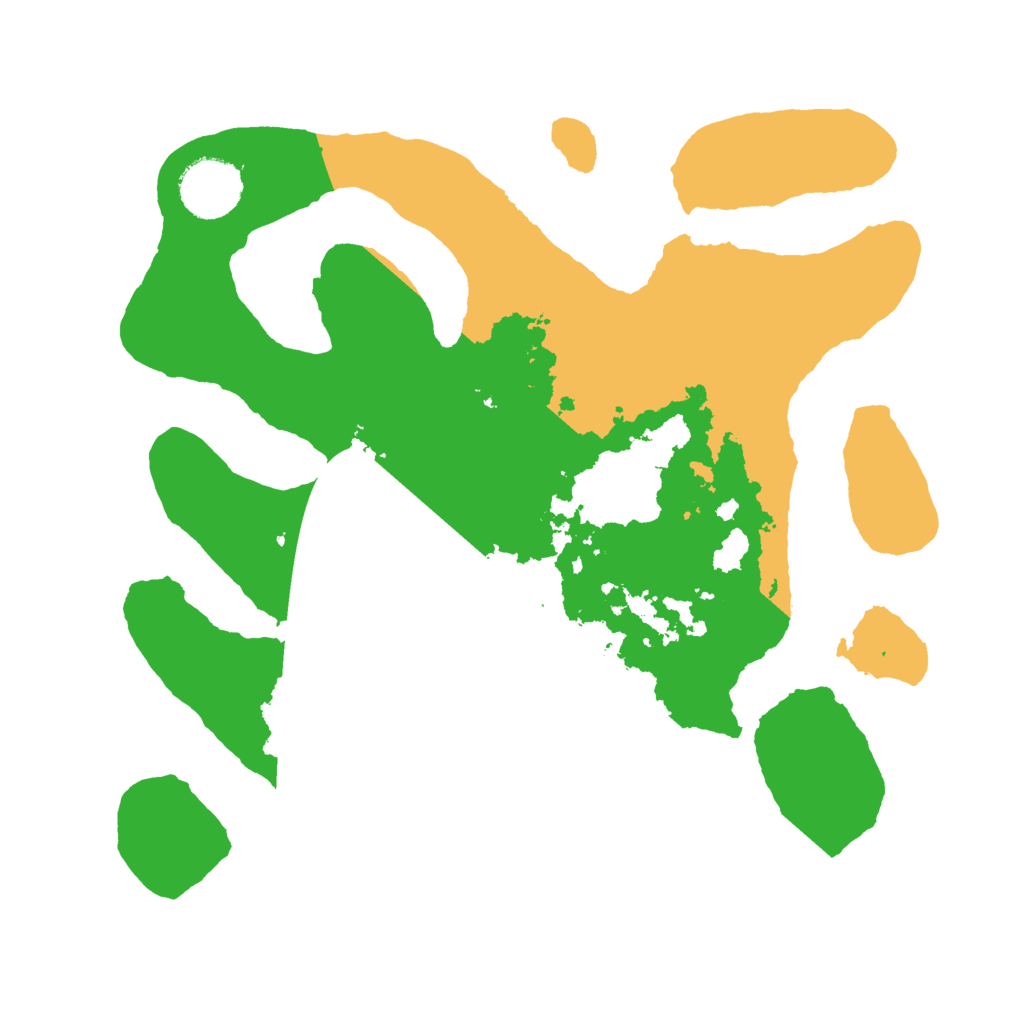 Biome Rust Map: Barren, Size: 3000, Seed: 56692801