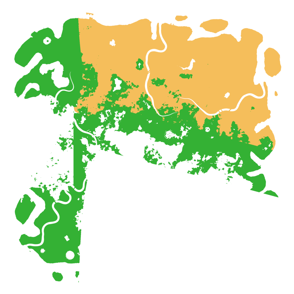Biome Rust Map: Procedural Map, Size: 6000, Seed: 751