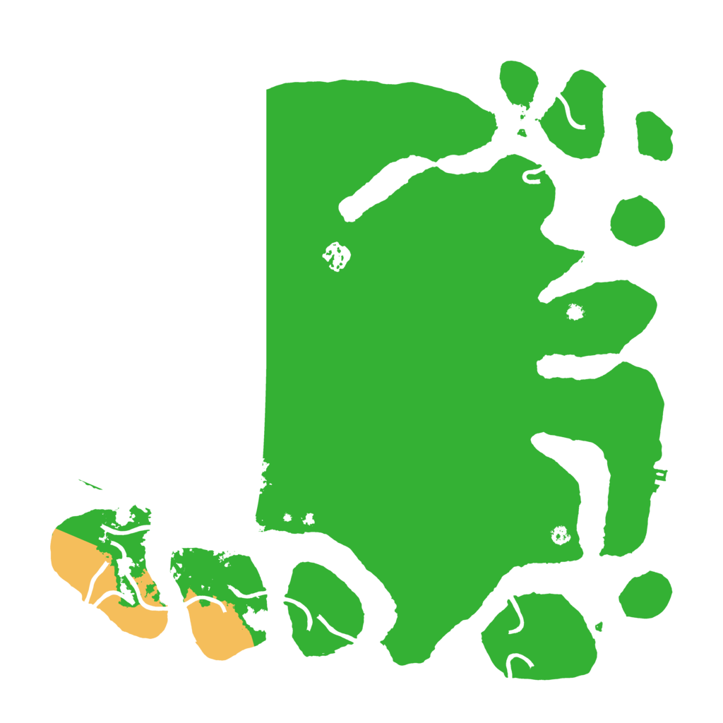 Biome Rust Map: Procedural Map, Size: 4000, Seed: 3565