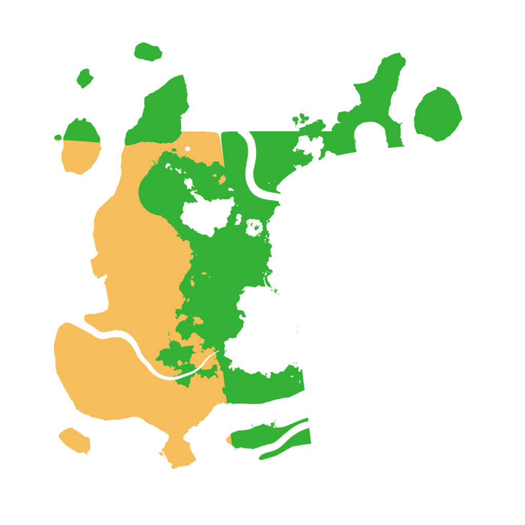 Biome Rust Map: Procedural Map, Size: 3000, Seed: 1314546469