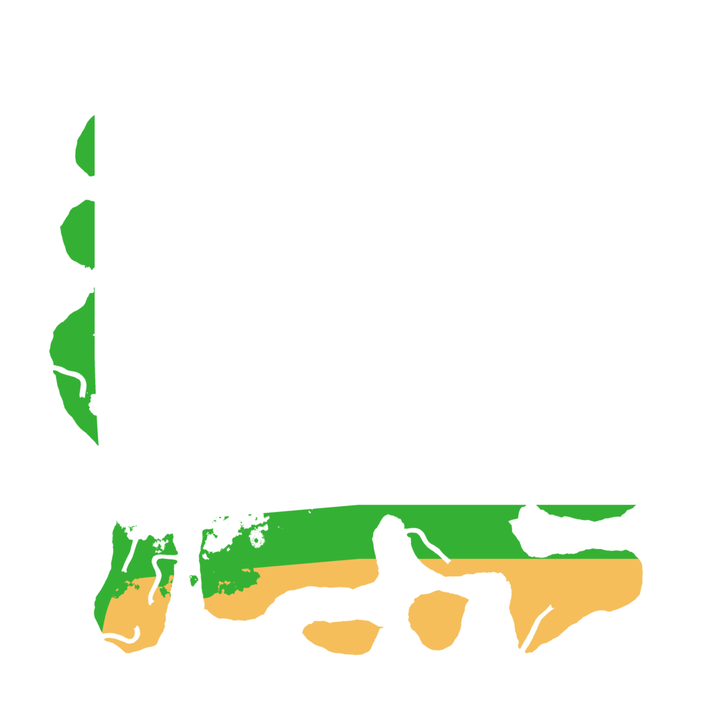 Biome Rust Map: Procedural Map, Size: 3500, Seed: 275887000