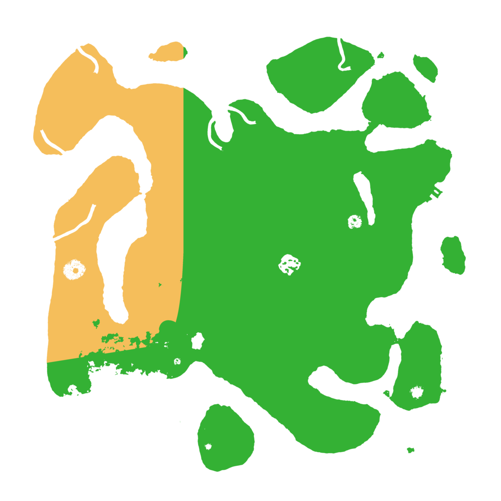 Biome Rust Map: Procedural Map, Size: 3700, Seed: 1564680671