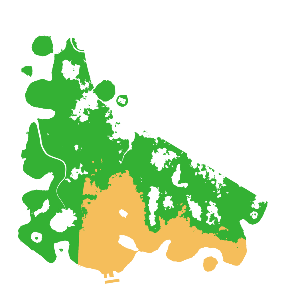 Biome Rust Map: Procedural Map, Size: 4000, Seed: 431191645