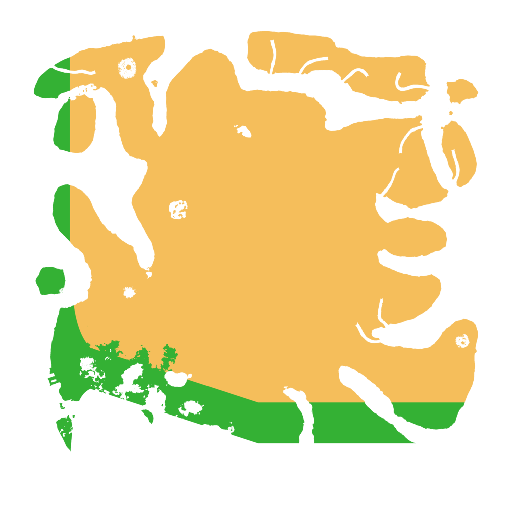 Biome Rust Map: Procedural Map, Size: 4000, Seed: 17618996