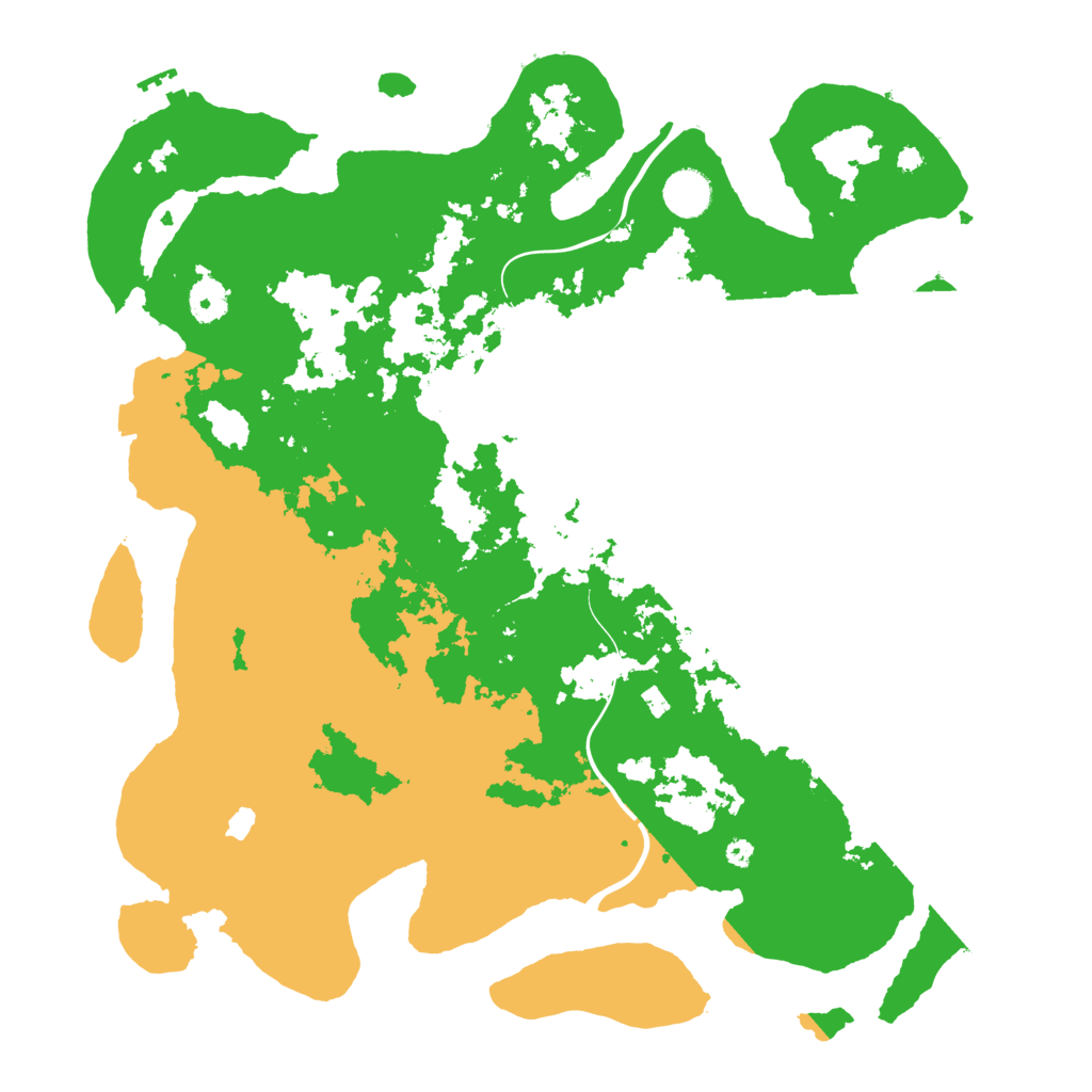 Biome Rust Map: Procedural Map, Size: 4000, Seed: 10101010