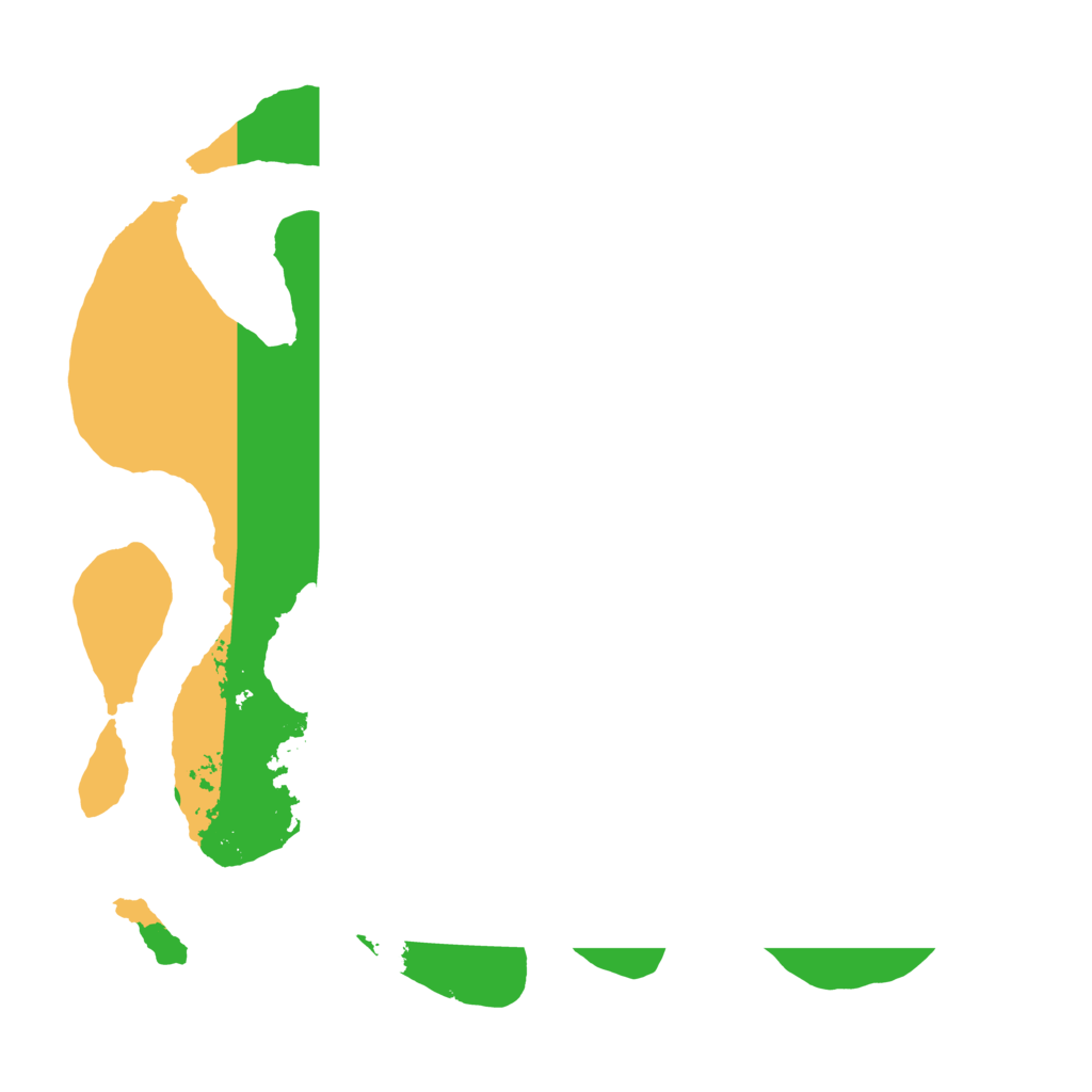 Biome Rust Map: Barren, Size: 3500, Seed: 690444329