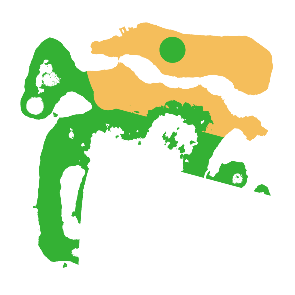 Biome Rust Map: Procedural Map, Size: 3000, Seed: 723932349