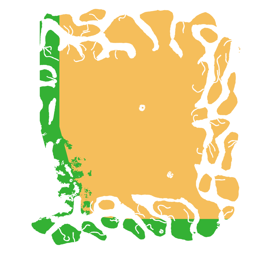 Biome Rust Map: Procedural Map, Size: 6000, Seed: 140