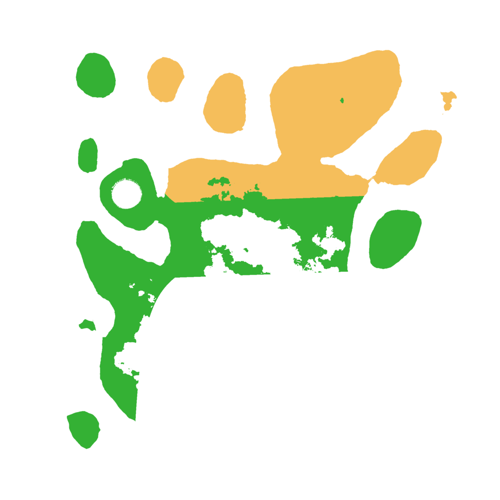 Biome Rust Map: Barren, Size: 3000, Seed: 381080863