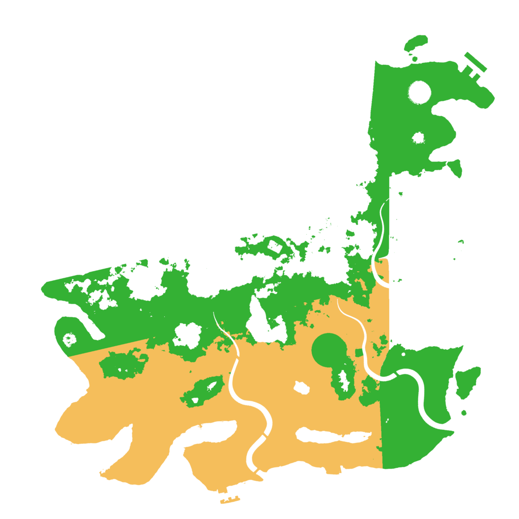Biome Rust Map: Procedural Map, Size: 4000, Seed: 117162690