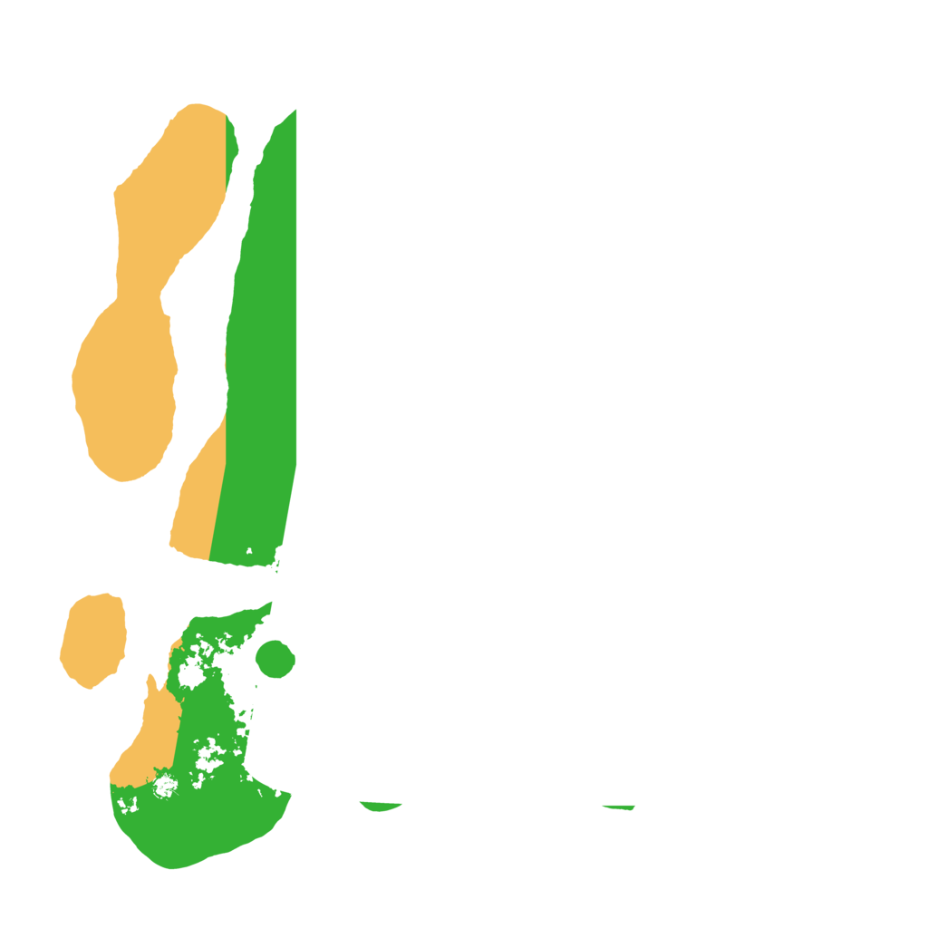 Biome Rust Map: Barren, Size: 3500, Seed: 111155