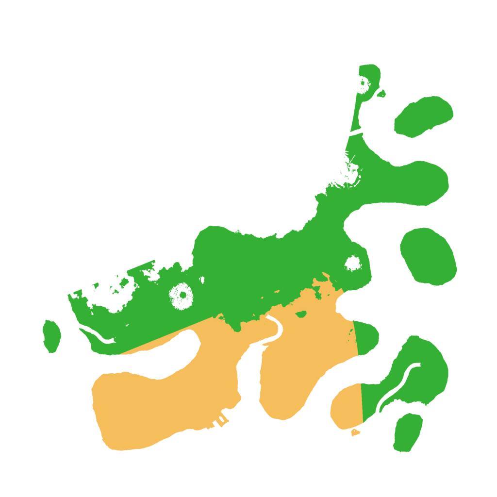 Biome Rust Map: Procedural Map, Size: 3000, Seed: 1725711783