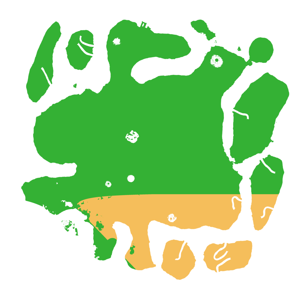 Biome Rust Map: Procedural Map, Size: 3780, Seed: 1119