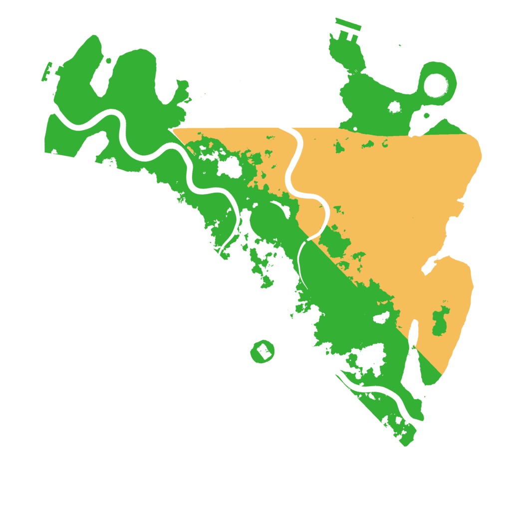 Biome Rust Map: Procedural Map, Size: 3780, Seed: 1119