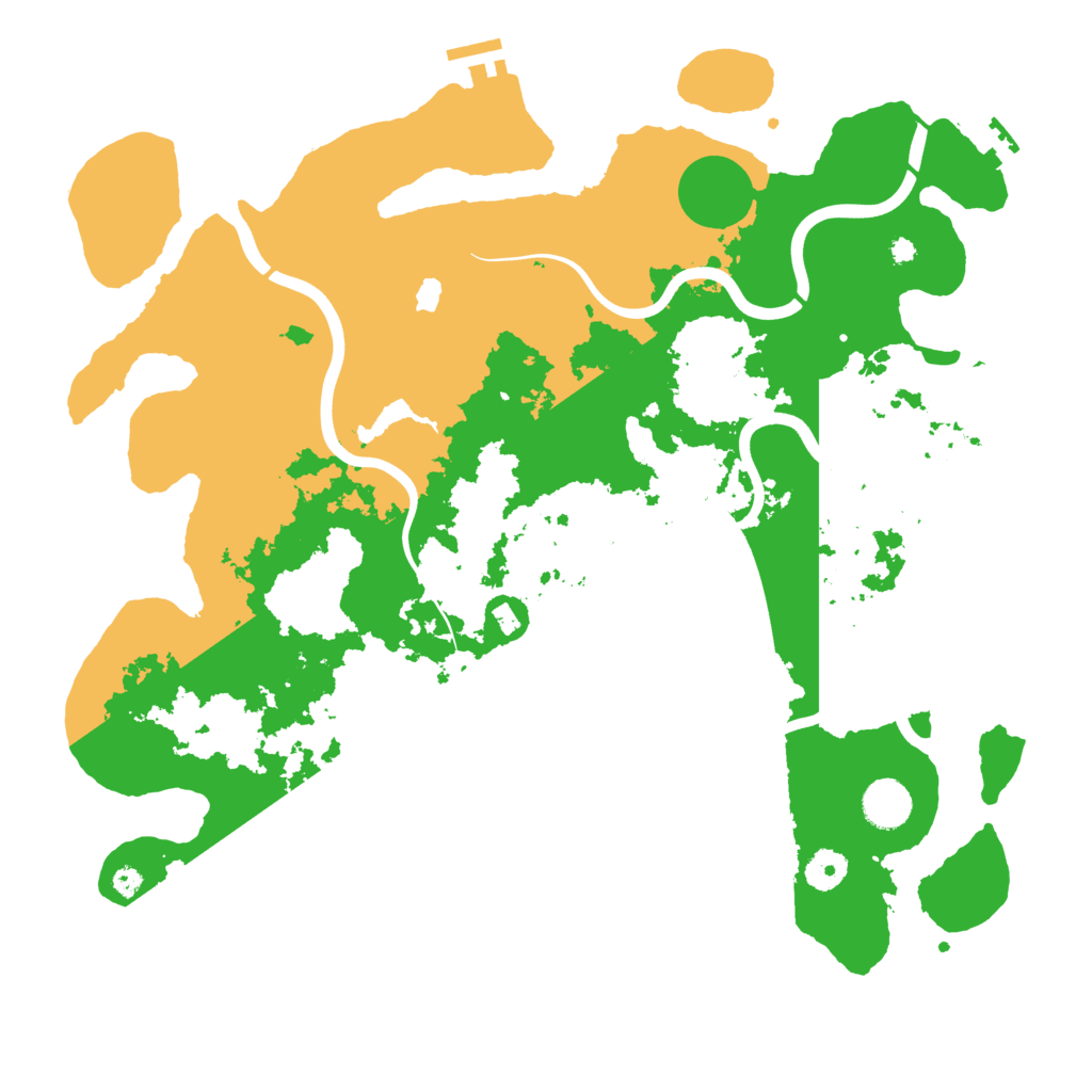 Biome Rust Map: Procedural Map, Size: 4000, Seed: 1737105934