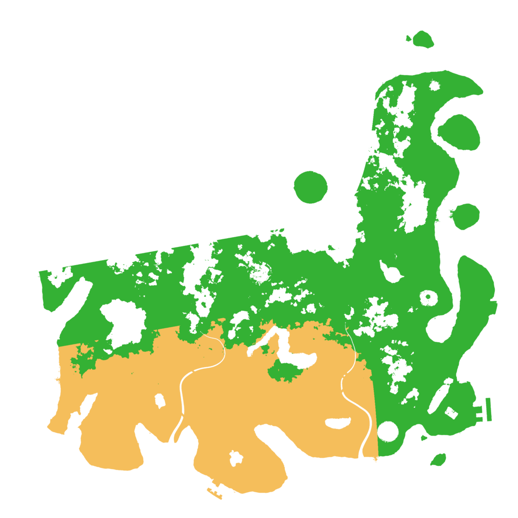 Biome Rust Map: Procedural Map, Size: 4500, Seed: 1781573150