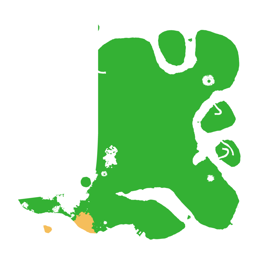 Biome Rust Map: Procedural Map, Size: 3500, Seed: 1958990175