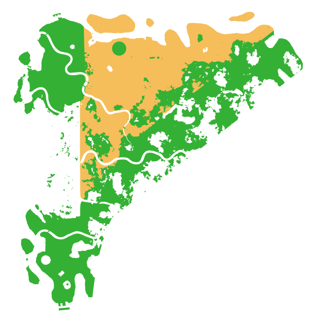 Biome Rust Map: Procedural Map, Size: 6000, Seed: 175