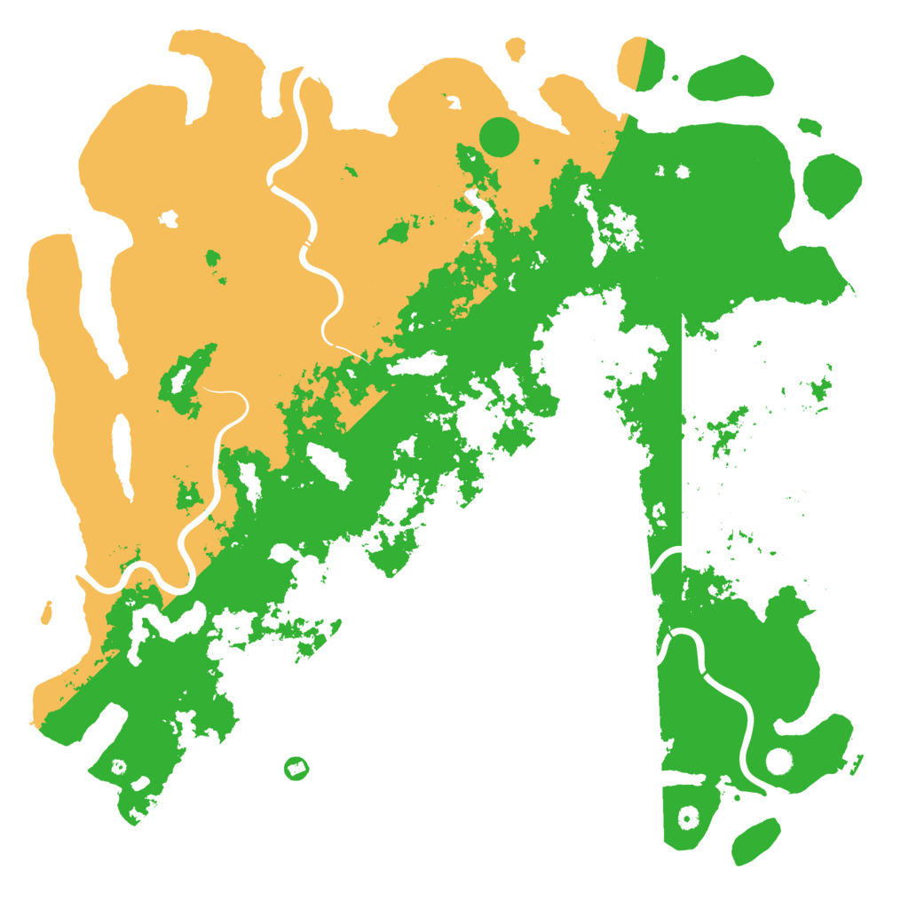 Biome Rust Map: Procedural Map, Size: 6000, Seed: 1950407013