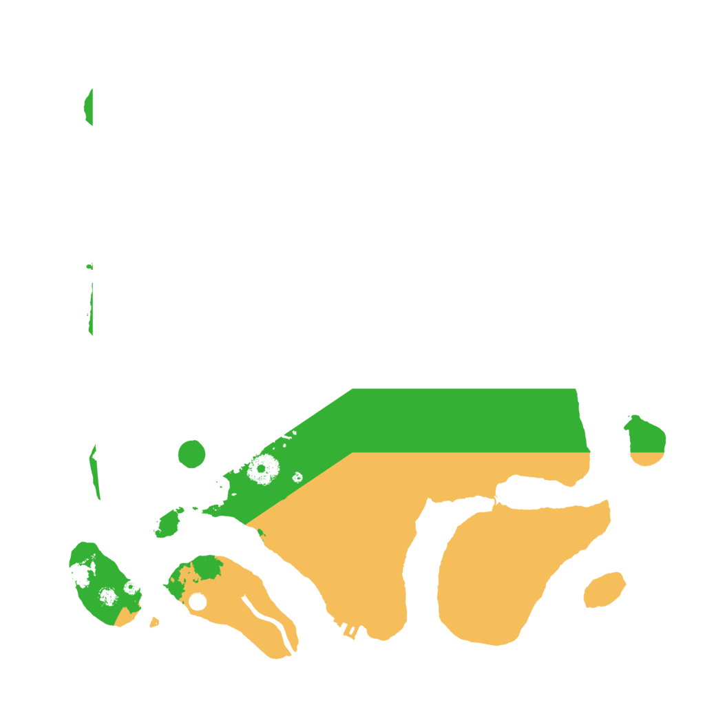 Biome Rust Map: Procedural Map, Size: 3500, Seed: 769303193