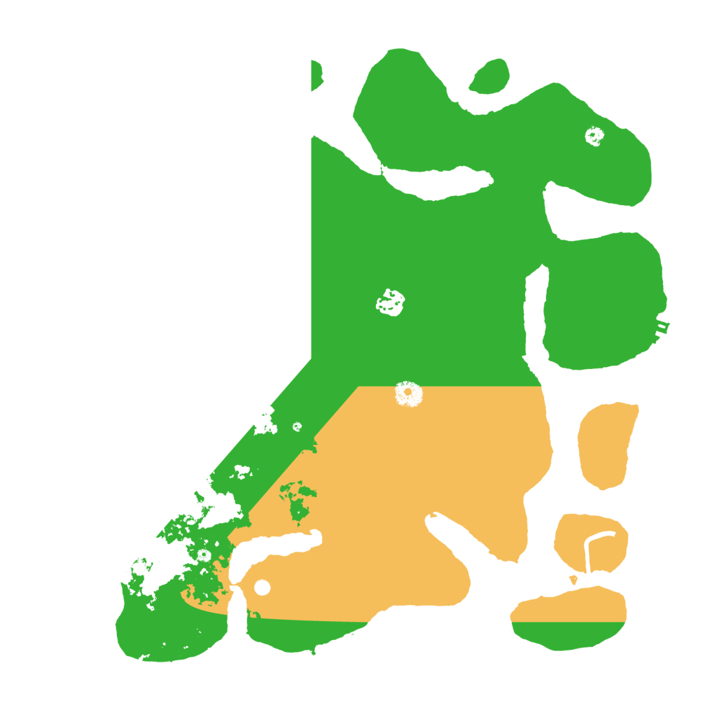 Biome Rust Map: Procedural Map, Size: 3950, Seed: 562986654