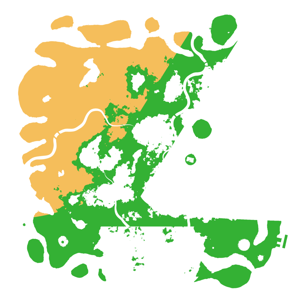Biome Rust Map: Procedural Map, Size: 4500, Seed: 902631814