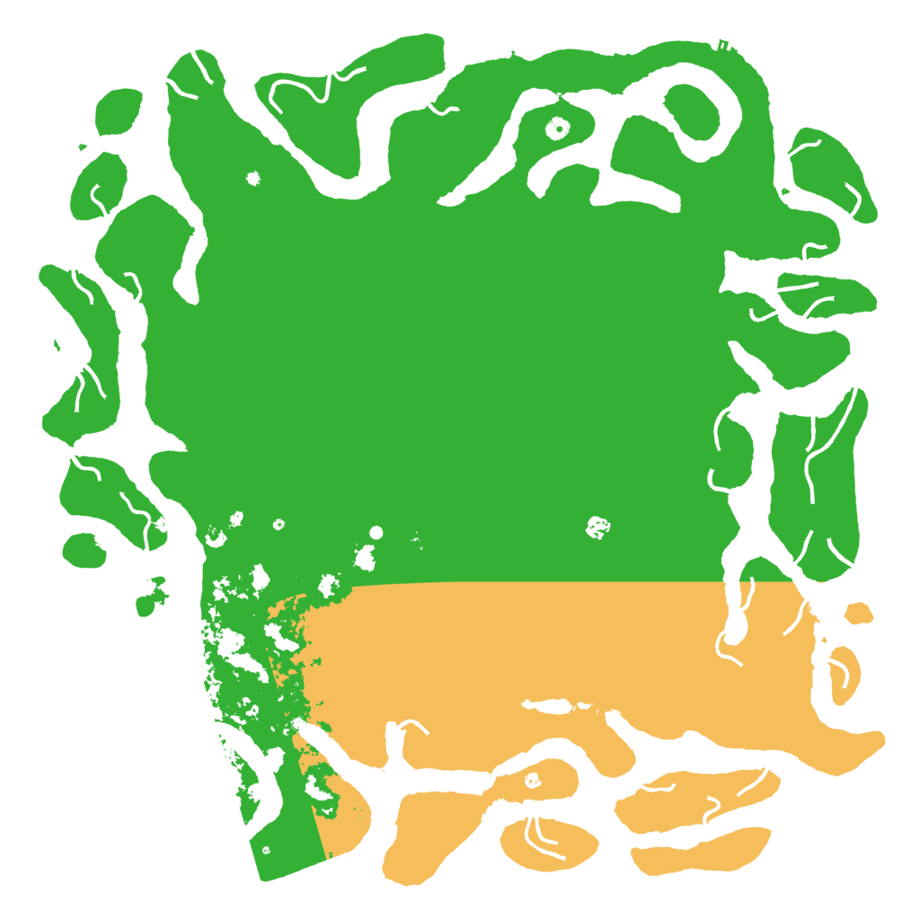 Biome Rust Map: Procedural Map, Size: 6000, Seed: 160