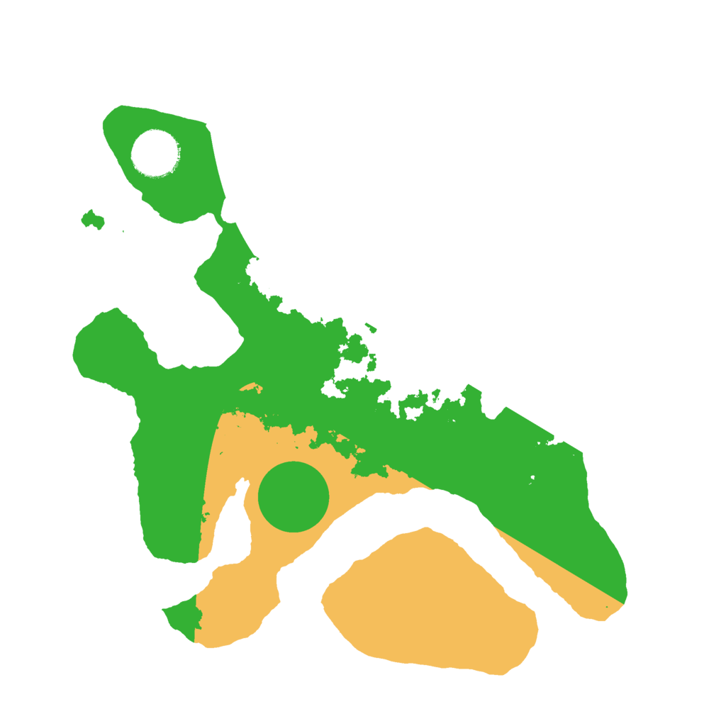 Biome Rust Map: Barren, Size: 2700, Seed: 8773