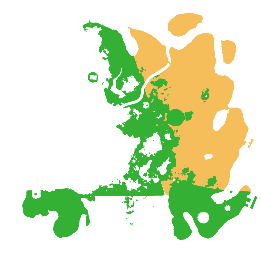Biome Rust Map: Procedural Map, Size: 4000, Seed: 363988444