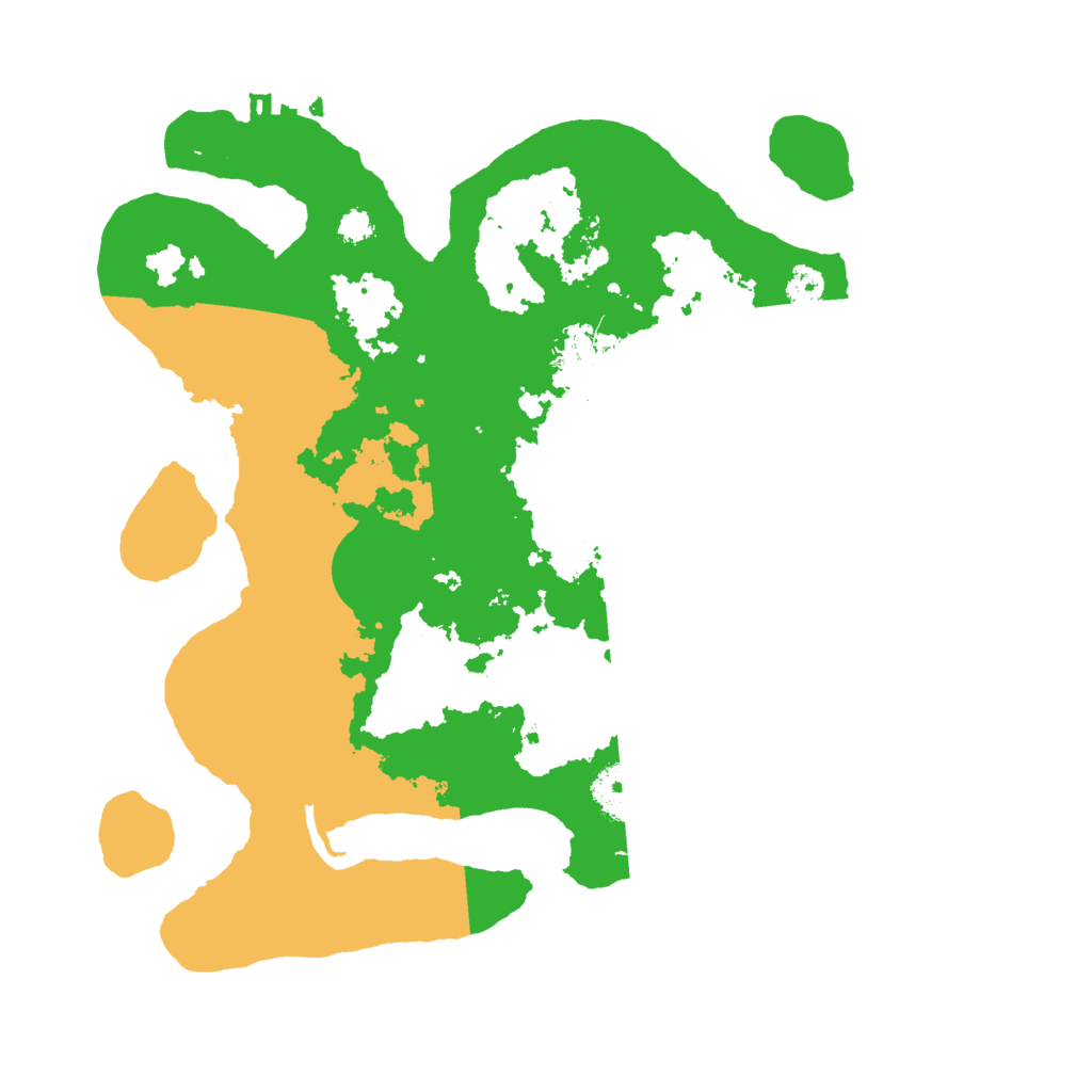 Biome Rust Map: Procedural Map, Size: 3000, Seed: 12173070