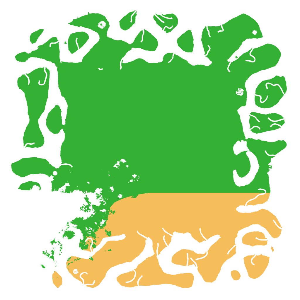 Biome Rust Map: Procedural Map, Size: 6000, Seed: 89176416