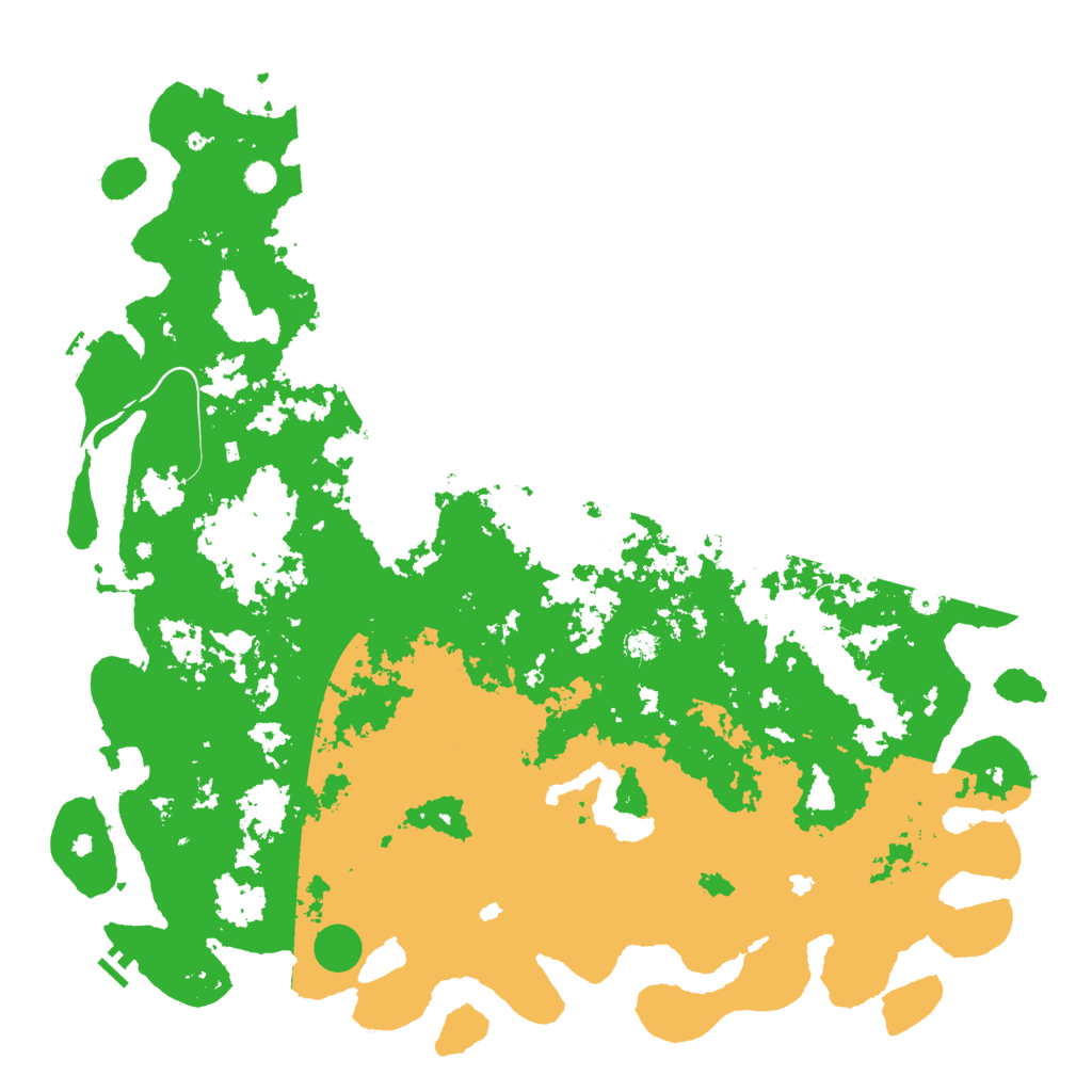 Biome Rust Map: Procedural Map, Size: 6000, Seed: 190