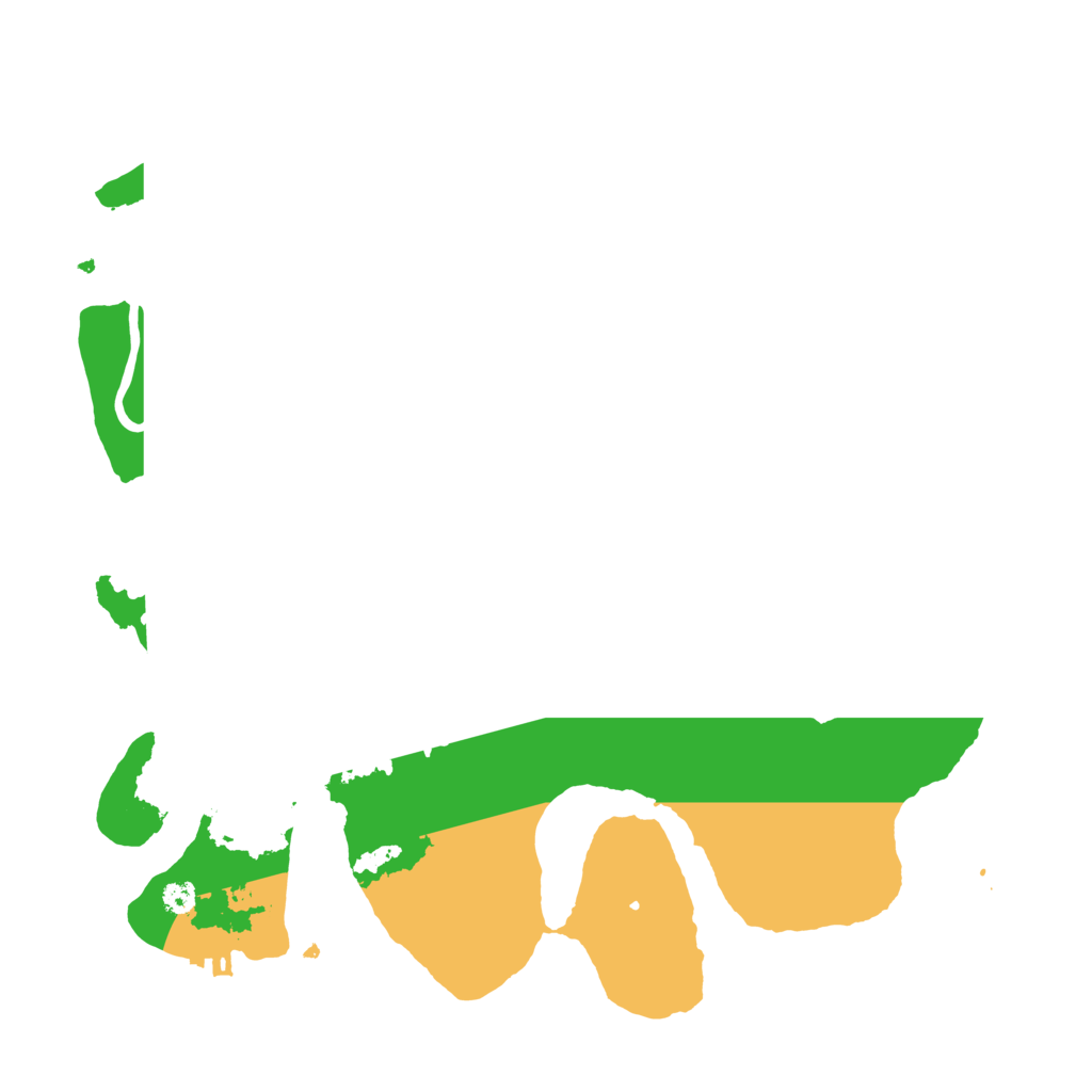 Biome Rust Map: Procedural Map, Size: 3400, Seed: 123412