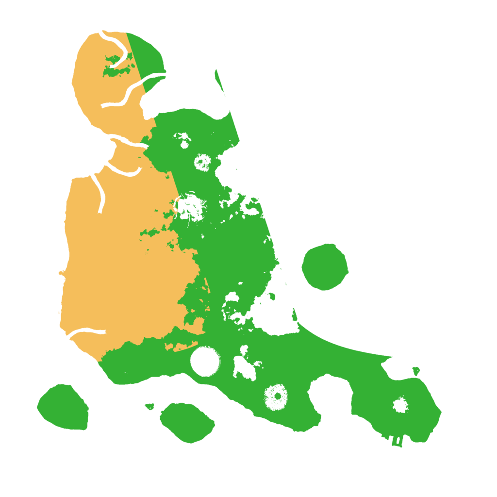 Biome Rust Map: Procedural Map, Size: 3000, Seed: 185952300