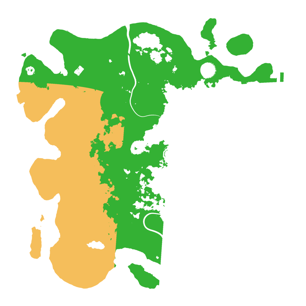 Biome Rust Map: Procedural Map, Size: 3500, Seed: 182943678