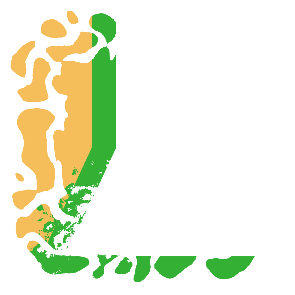 Biome Rust Map: Barren, Size: 6000, Seed: 45768