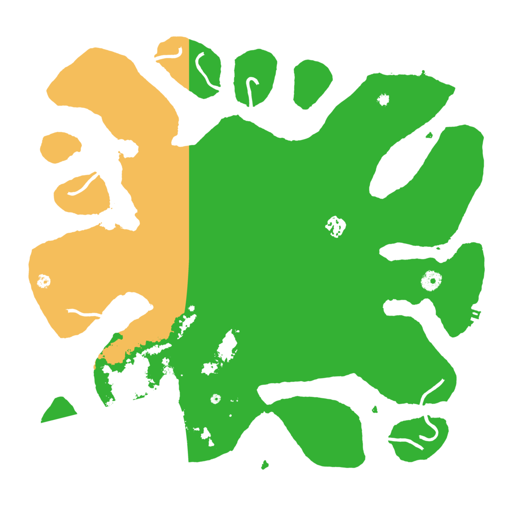 Biome Rust Map: Procedural Map, Size: 3900, Seed: 782551