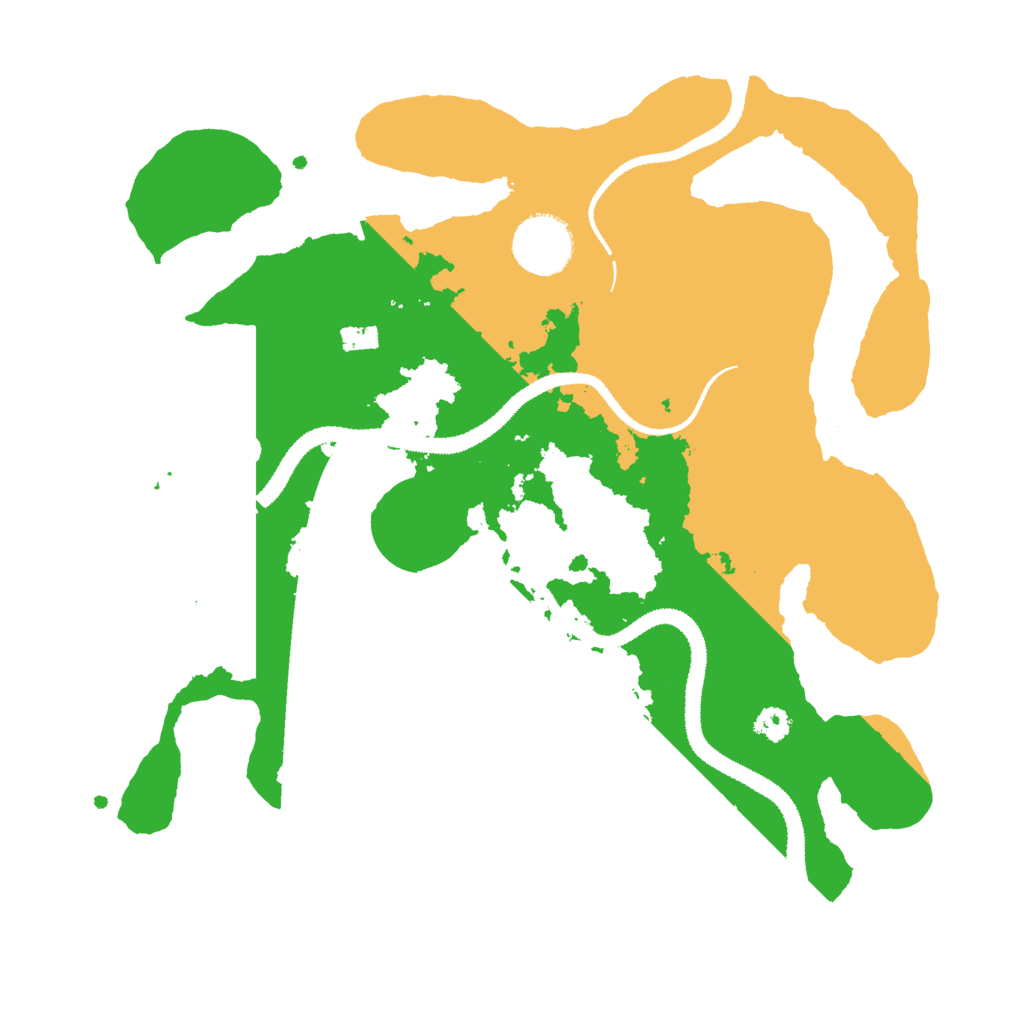 Biome Rust Map: Procedural Map, Size: 3000, Seed: 1917482948